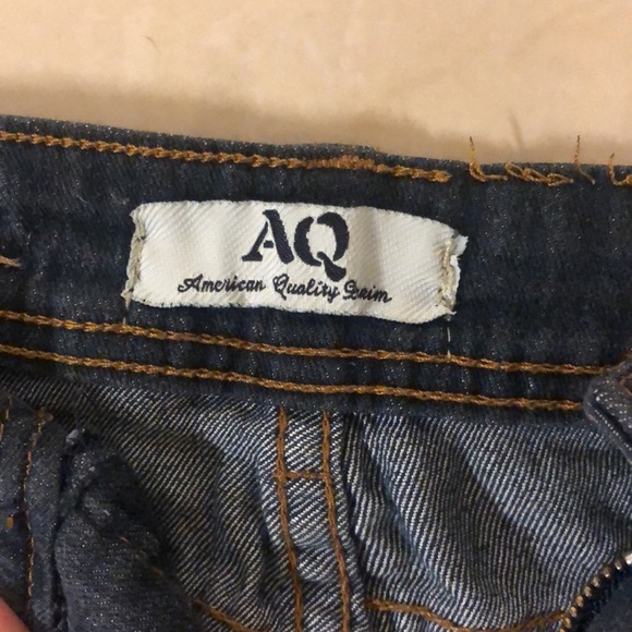 “American Quality Denim AQ” Jeans Dark Blue - Picture 4 of 5